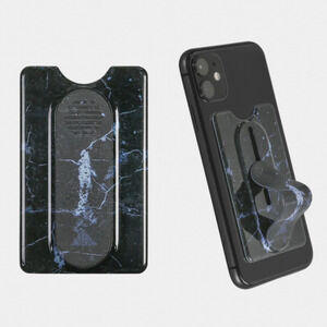 POCKiT Phone Grip Strap Stand Card Holder Wallet Wireless Charger Compatible